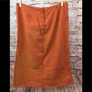 Orange Women's Skirt
